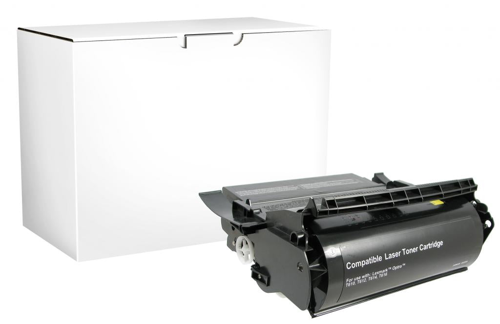 High Yield Toner Cartridge for Lexmark Compliant T610/T612/T614/T616