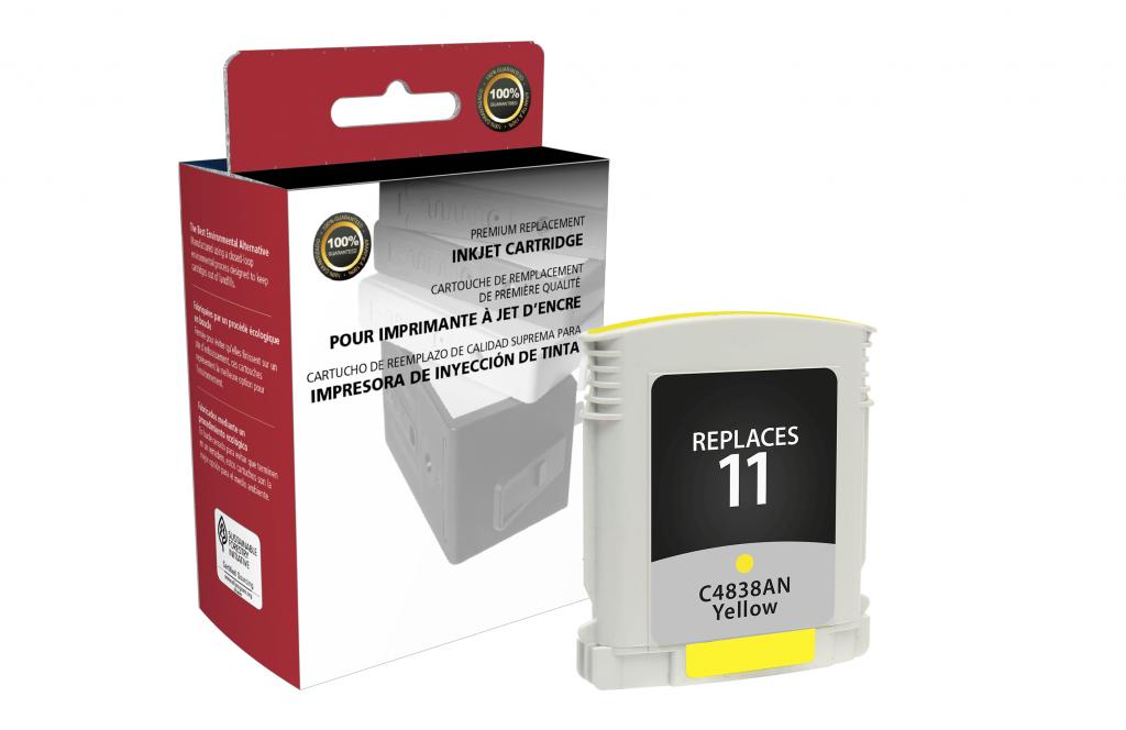 Yellow Ink Cartridge for HP C4838A (HP 11)