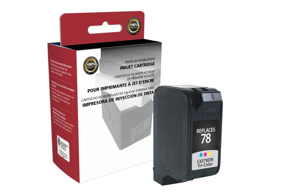 Tri-Color Ink Cartridge for HP C6578DN (HP 78)
