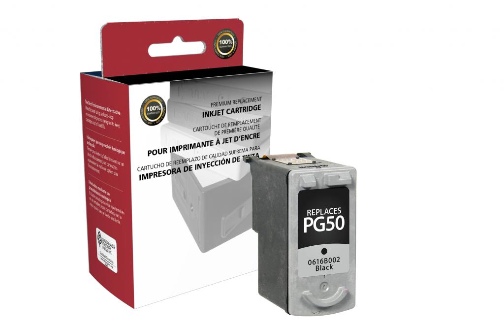 High Yield Black Ink Cartridge for Canon PG-50