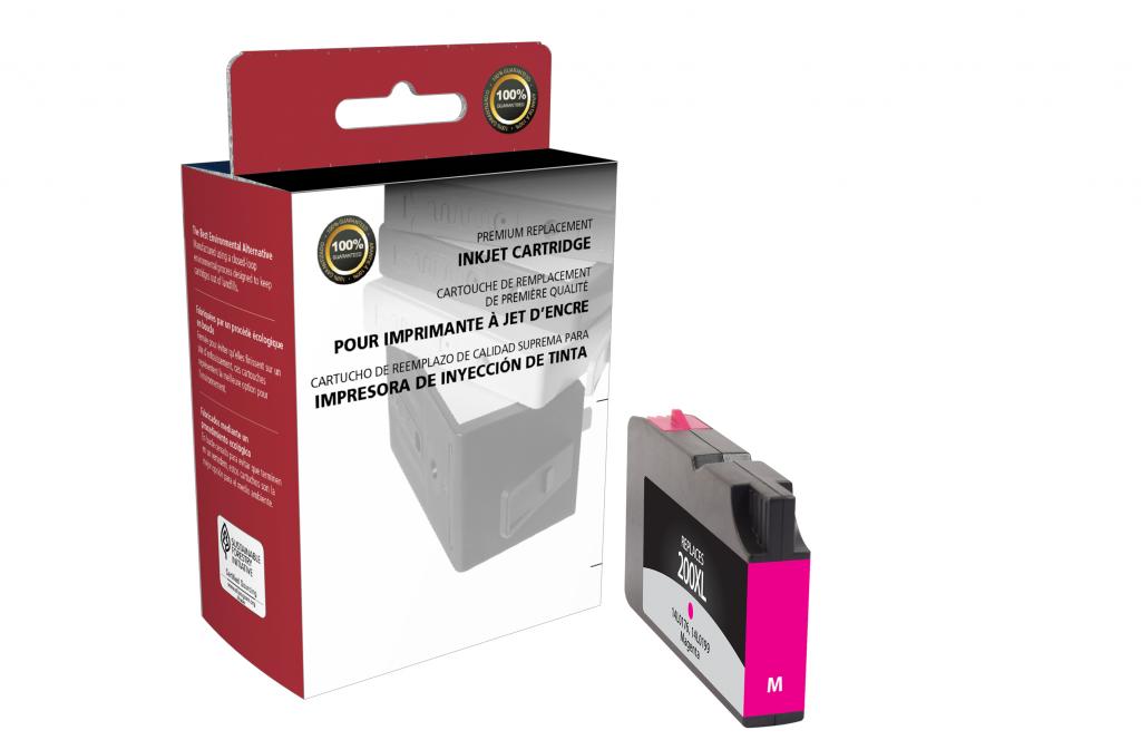 High Yield Magenta Ink Cartridge for Lexmark #200XL