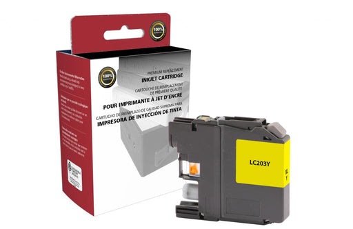 High Yield Yellow Ink Cartridge for Brother LC203