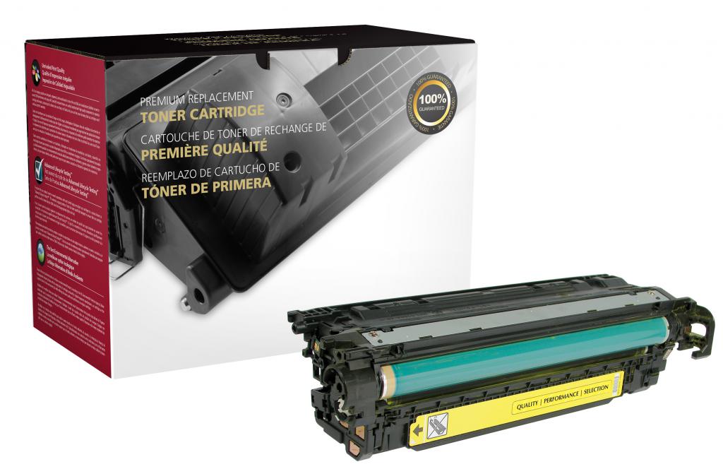 Yellow Toner Cartridge for HP CE252A (HP 504A)
