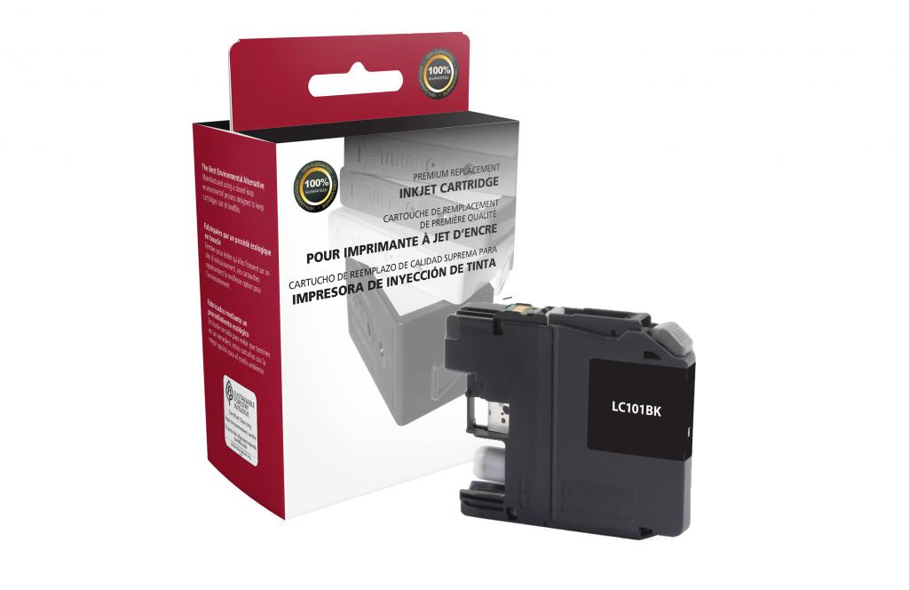 Black Ink Cartridge for Brother LC101