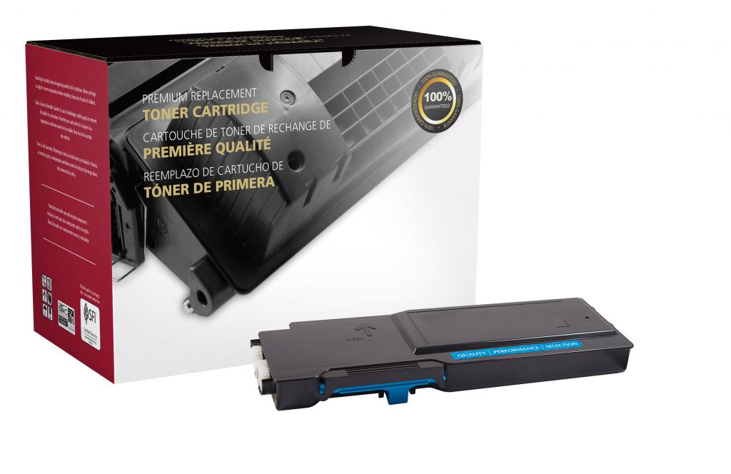 High Yield Cyan Toner Cartridge for Dell C3760