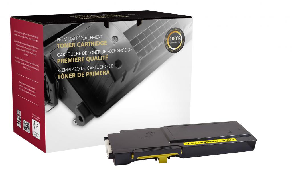 High Yield Yellow Toner Cartridge for Dell C3760