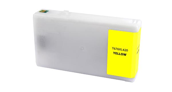 Yellow Ink Cartridge for Epson T676XL420