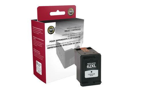 High Yield Black Ink Cartridge for HP C2P05AN (HP 62XL)