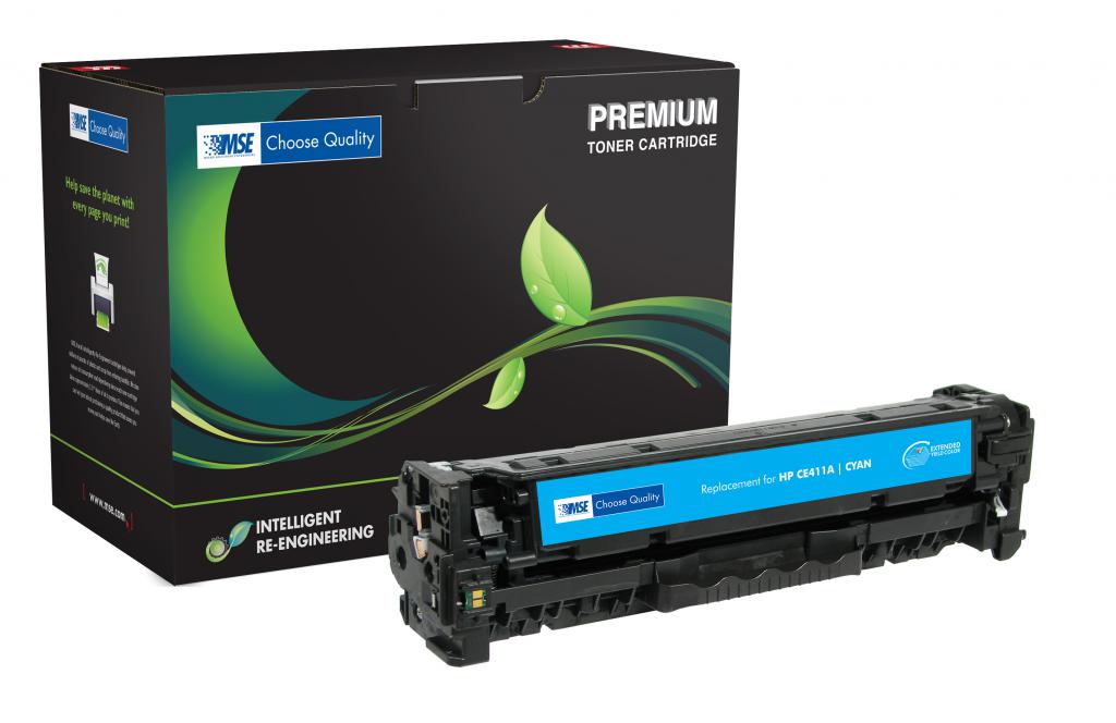 Extended Yield Cyan Toner Cartridge for HP CE411A (HP 305A)