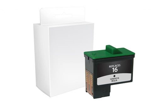 Black Ink Cartridge for Dell Series 1, Lexmark #16/#17, Sharp UXC70B