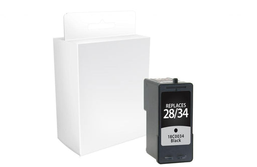 Black Ink Cartridge for Lexmark #28/#34