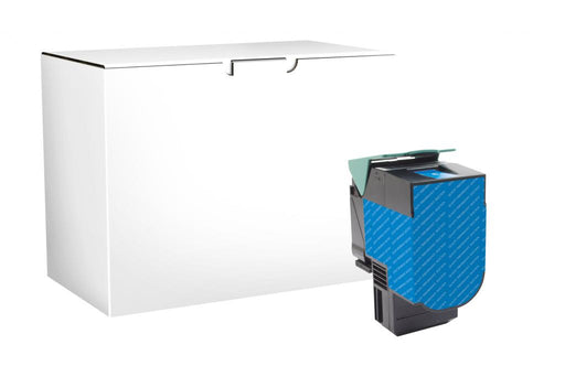 Lexmark 70C0H20 High Yield Cyan Toner Cartridge