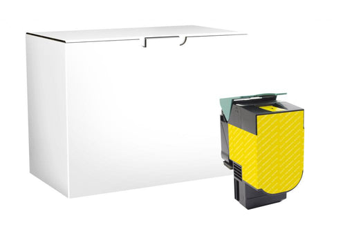 Lexmark 70C0H40 High Yield Yellow Toner Cartridge