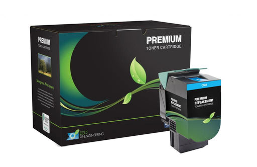 Lexmark 70C0H20 High Yield Cyan Toner Cartridge