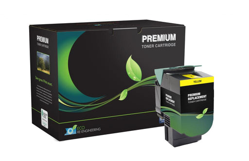 Lexmark 70C0H40 High Yield Yellow Toner Cartridge