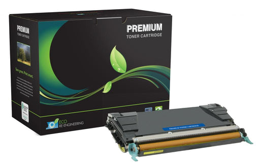 High Yield Yellow Toner Cartridge for Lexmark C520/C522/C524/C534