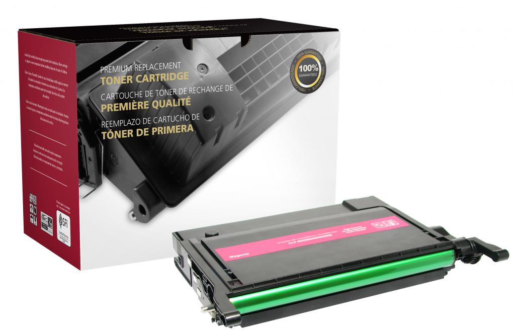 High Yield Magenta Toner Cartridge for Samsung CLP-M660A/CLP-M660B