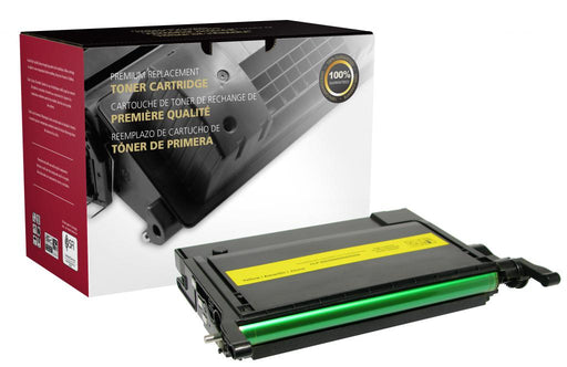 High Yield Yellow Toner Cartridge for Samsung CLP-Y660A/CLP-Y660B